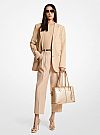 MICHAEL KORS COTTON BLEND TWILL CROPPED ΠΑΝΤΕΛΟΝΙ