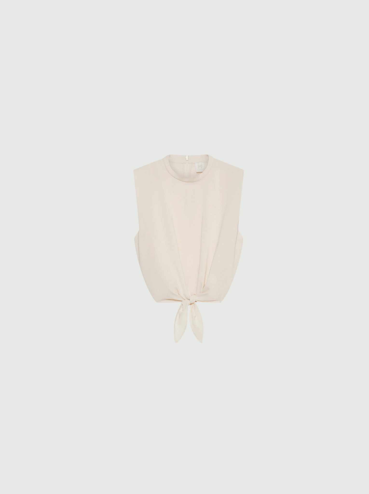MARELLA MONOCHROME IDEALE STRETCH GEORGETTE TOP