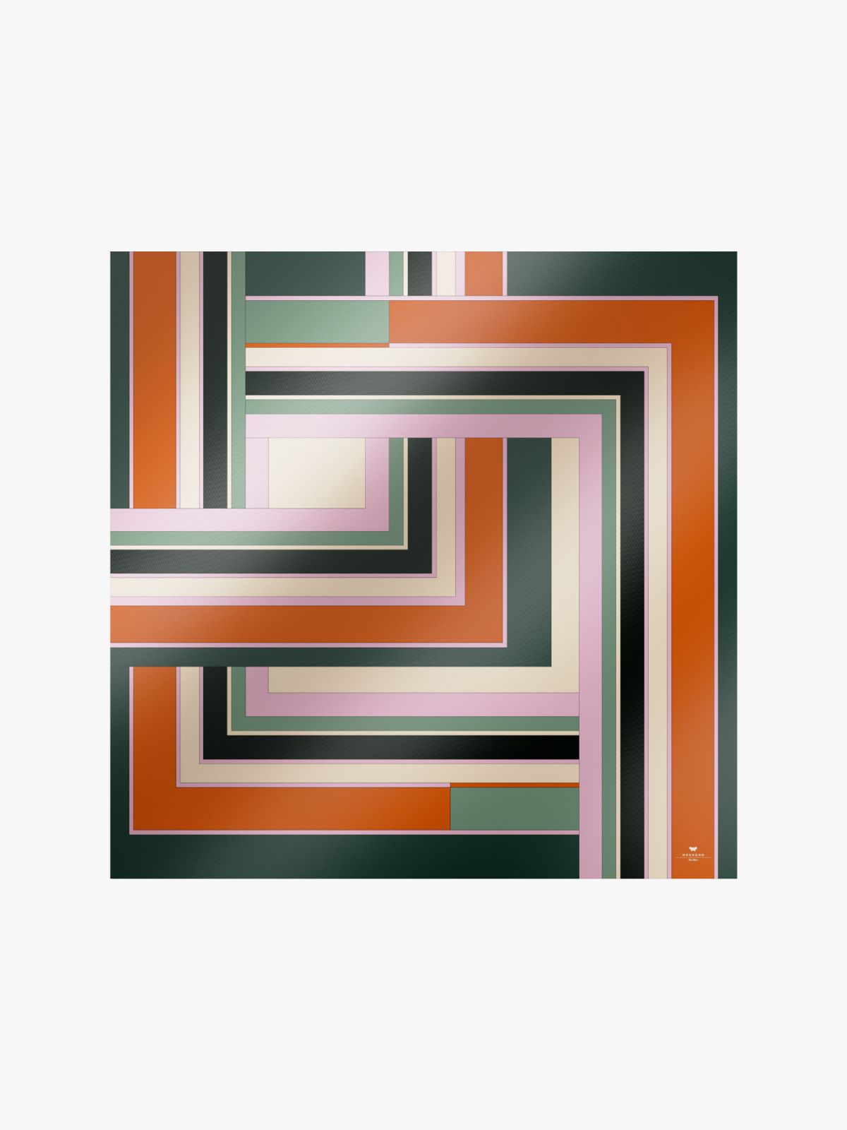 WEEKEND MAX MARA ONESTO PRINTED SILK ΜΑΝΤΗΛΙ