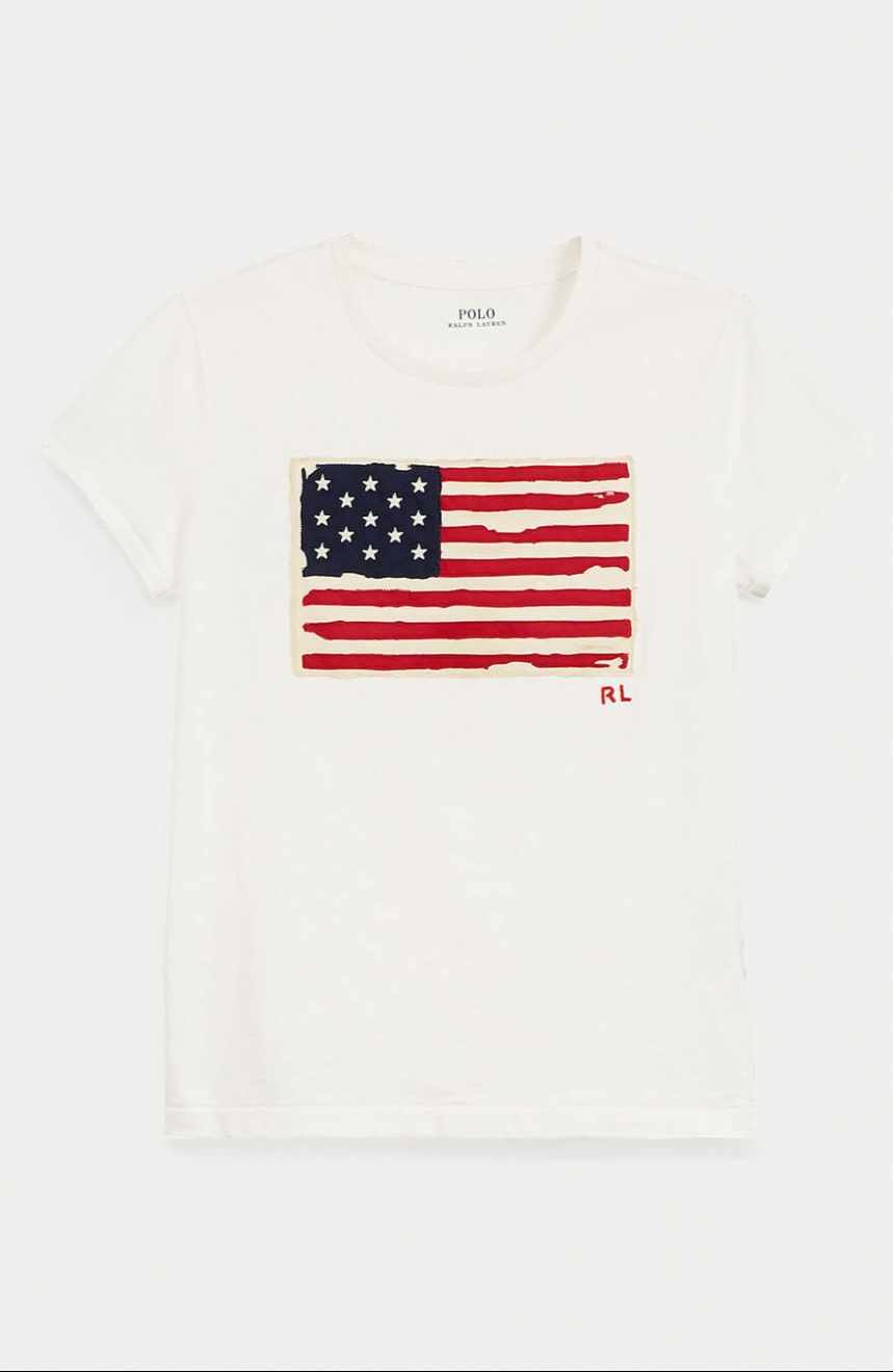 POLO RALPH LAUREN SLUB JERSEY KNIT T-SHIRT