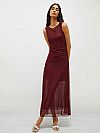 MARELLA LICIA FLARED STRETCH TULLE ΦΟΡΕΜΑ