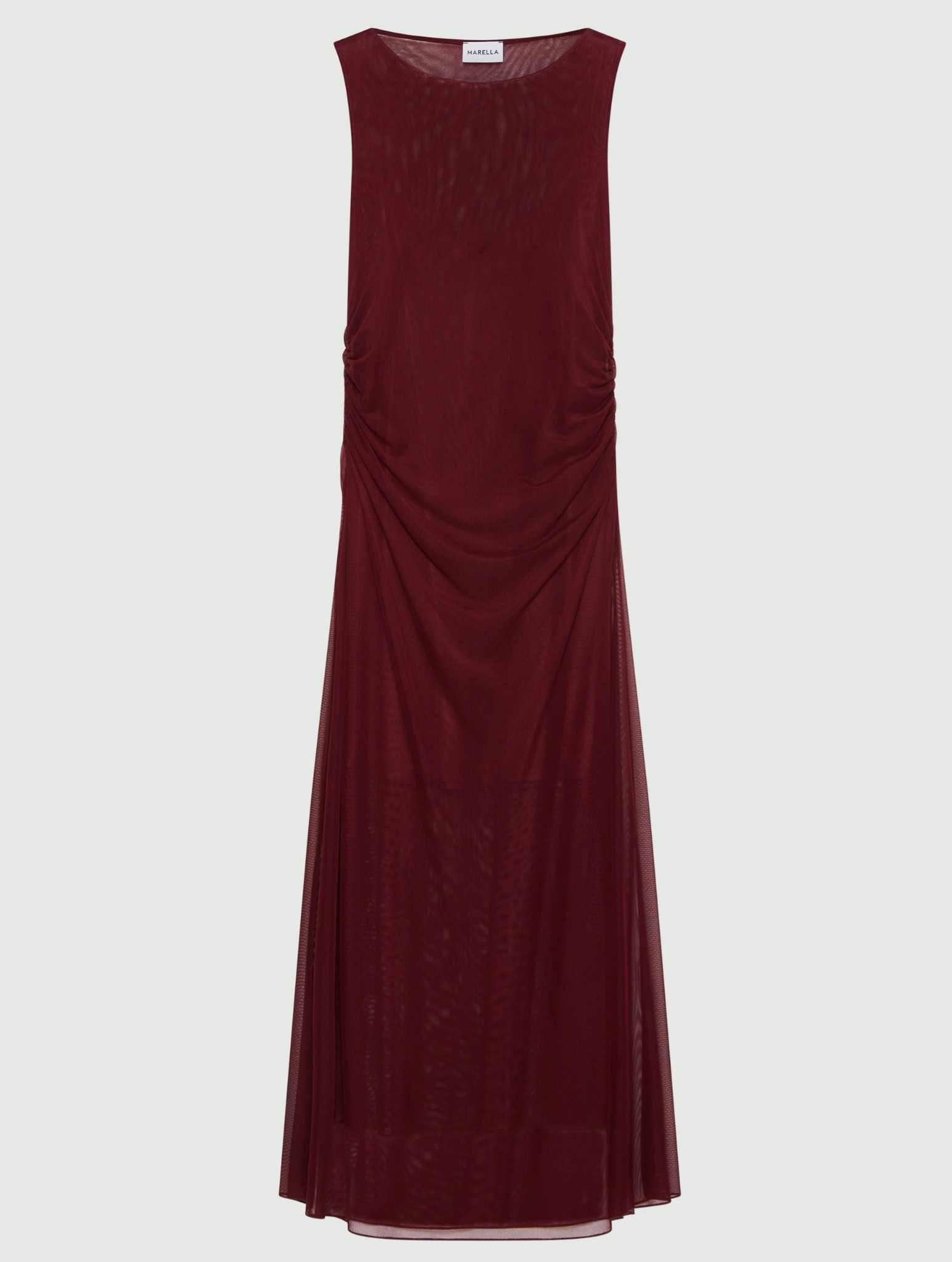 MARELLA LICIA FLARED STRETCH TULLE ΦΟΡΕΜΑ