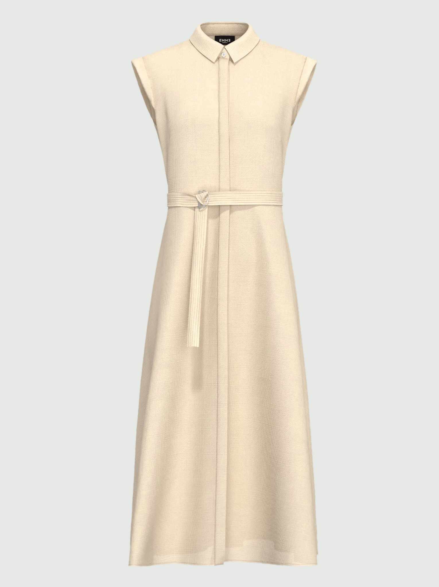 EMME MARELLA RODESIA SLEEVELESS LINEN SHIRT ΦΟΡΕΜΑ
