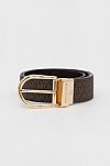 MICHAEL KORS REVERSIBLE LOGO/LEATHER ΖΩΝΗ