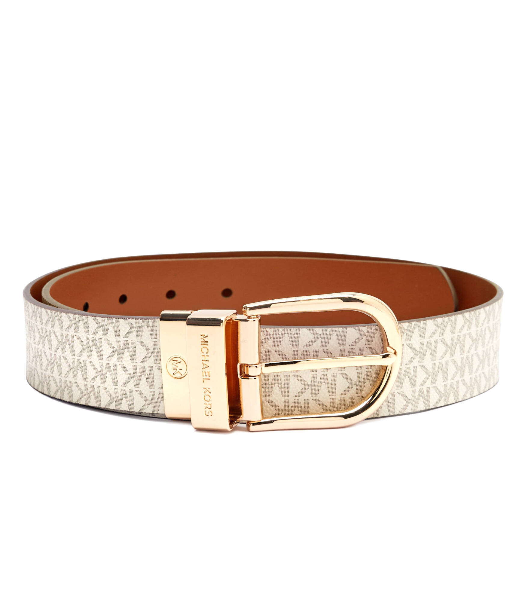 MICHAEL KORS REVERSIBLE LOGO/LEATHER ΖΩΝΗ