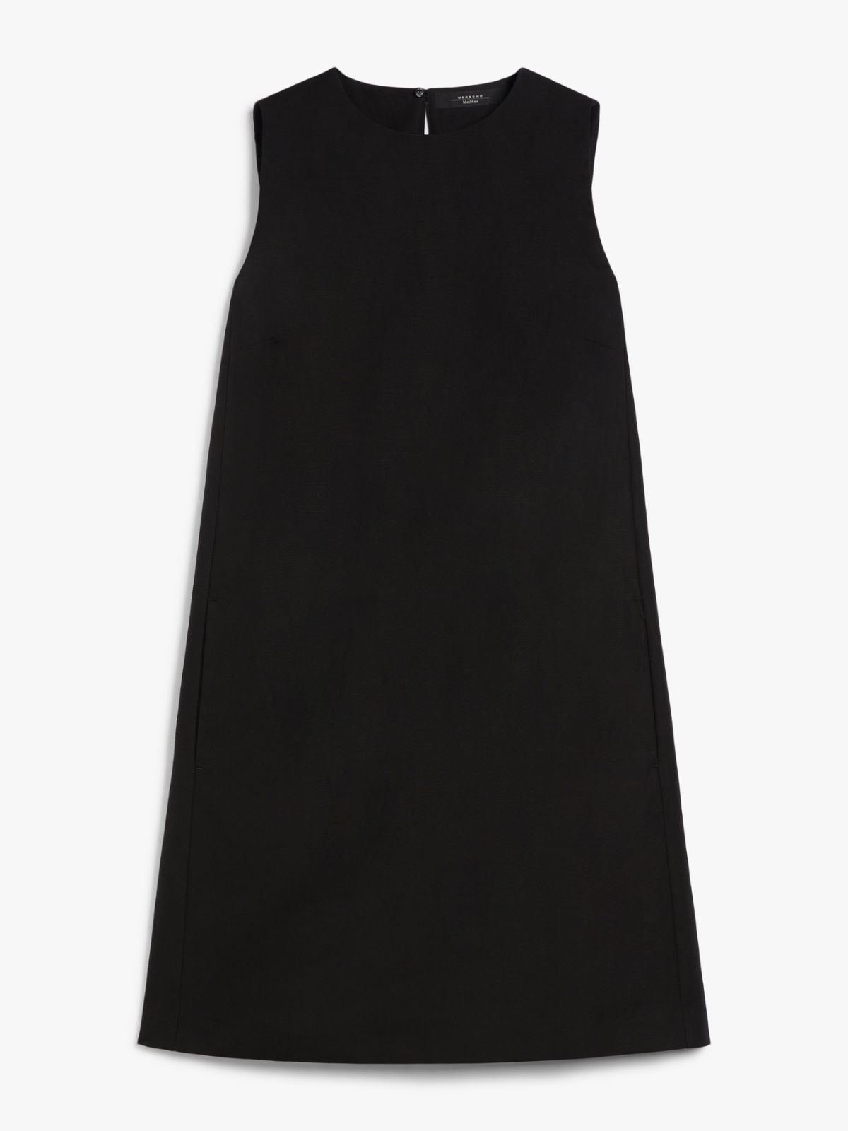 WEEKEND MAX MARA RACER COTTON AND LINEN SHORT ΦΟΡΕΜΑ