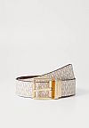 MICHAEL KORS LEATHER REVERSIBLE LOGO/LEATHER ΖΩΝΗ