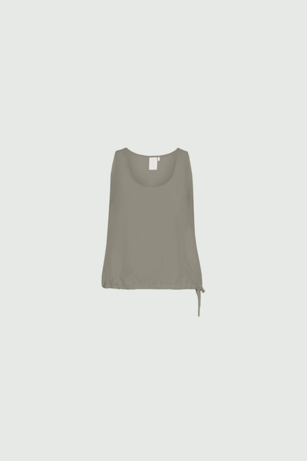 MARELLA MONOCROME MEANA SILK HABOTAI TOP