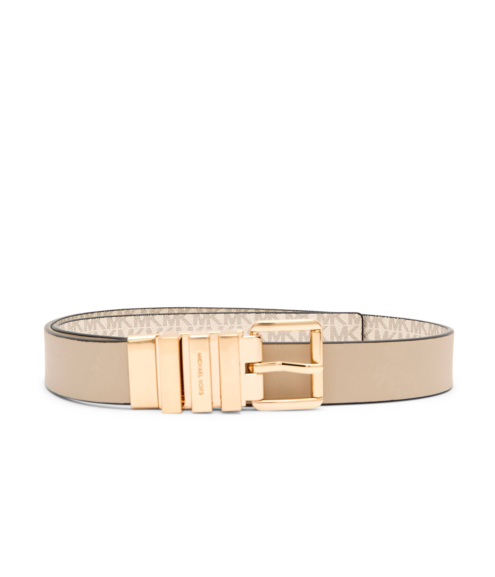 MICHAEL KORS REVERSIBLE LOGO/LEATHER ΖΩΝΗ