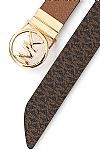 MICHAEL KORS REVERSIBLE LOGO/LEATHER ΖΩΝΗ