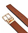 MICHAEL KORS LEATHER REVERSIBLE LOGO/LEATHER ΖΩΝΗ