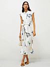 MARELLA PIER STRETCH POPLIN BELTED ΦΟΡΕΜΑ
