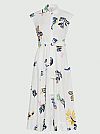 MARELLA PIER STRETCH POPLIN BELTED ΦΟΡΕΜΑ