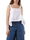 EMME MARELLA BRESCIA POPLIN TOP