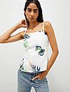 MARELLA ZUM STRETCH POPLIN TOP