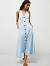 MARELLA PIOPPO SLEEVELESS STRETCH POPLIN ΦΟΡΕΜΑ