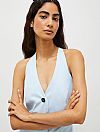 MARELLA PIOPPO SLEEVELESS STRETCH POPLIN ΦΟΡΕΜΑ