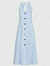 MARELLA PIOPPO SLEEVELESS STRETCH POPLIN ΦΟΡΕΜΑ