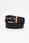 MICHAEL KORS LEATHER LOGO ΖΩΝΗ