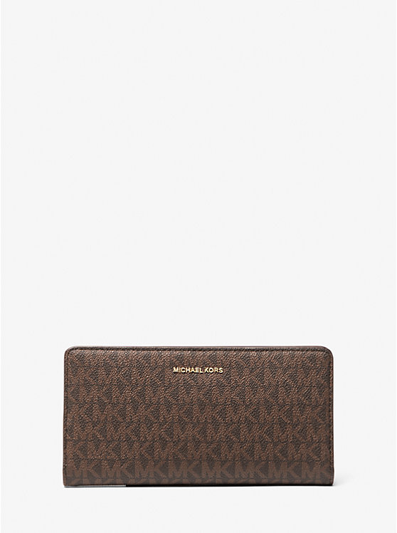 MICHAEL KORS BRAYNT LARGE SIGNATURE LOGO SLIM SNAP-FRONT ΠΟΡΤΟΦΟΛΙ