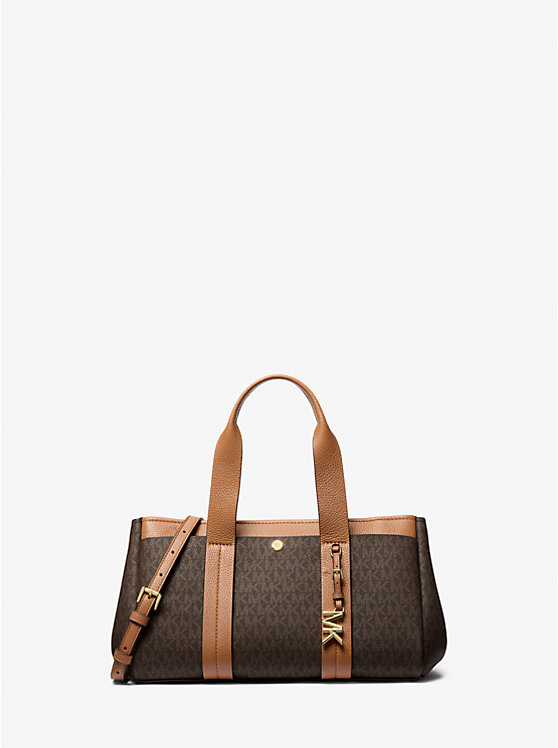 MICHAEL KORS ROMEE SMALL SIGNATURE LOGO ΤΣΑΝΤΑ