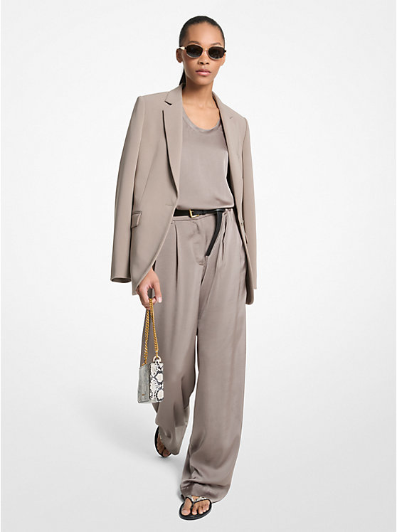 MICHAEL KORS DRAPEY SATIN WIDE LEG ΠΑΝΤΕΛΟΝΙ