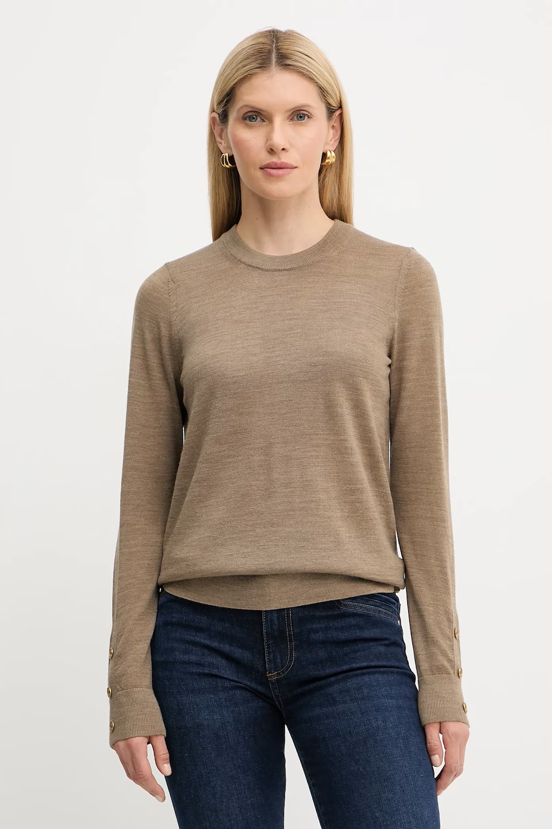 MICHAEL KORS EXTRA FINE MERINO WOOL ΠΛΕΚΤΟ