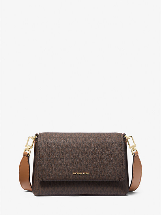 MICHAEL KORS NESSA SMALL SIGNATURE LOGO CROSSBODY ΤΣΑΝΤΑ
