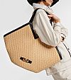 MAX MARA LUIGI RAFFIA TOTE ΤΣΑΝΤΑ