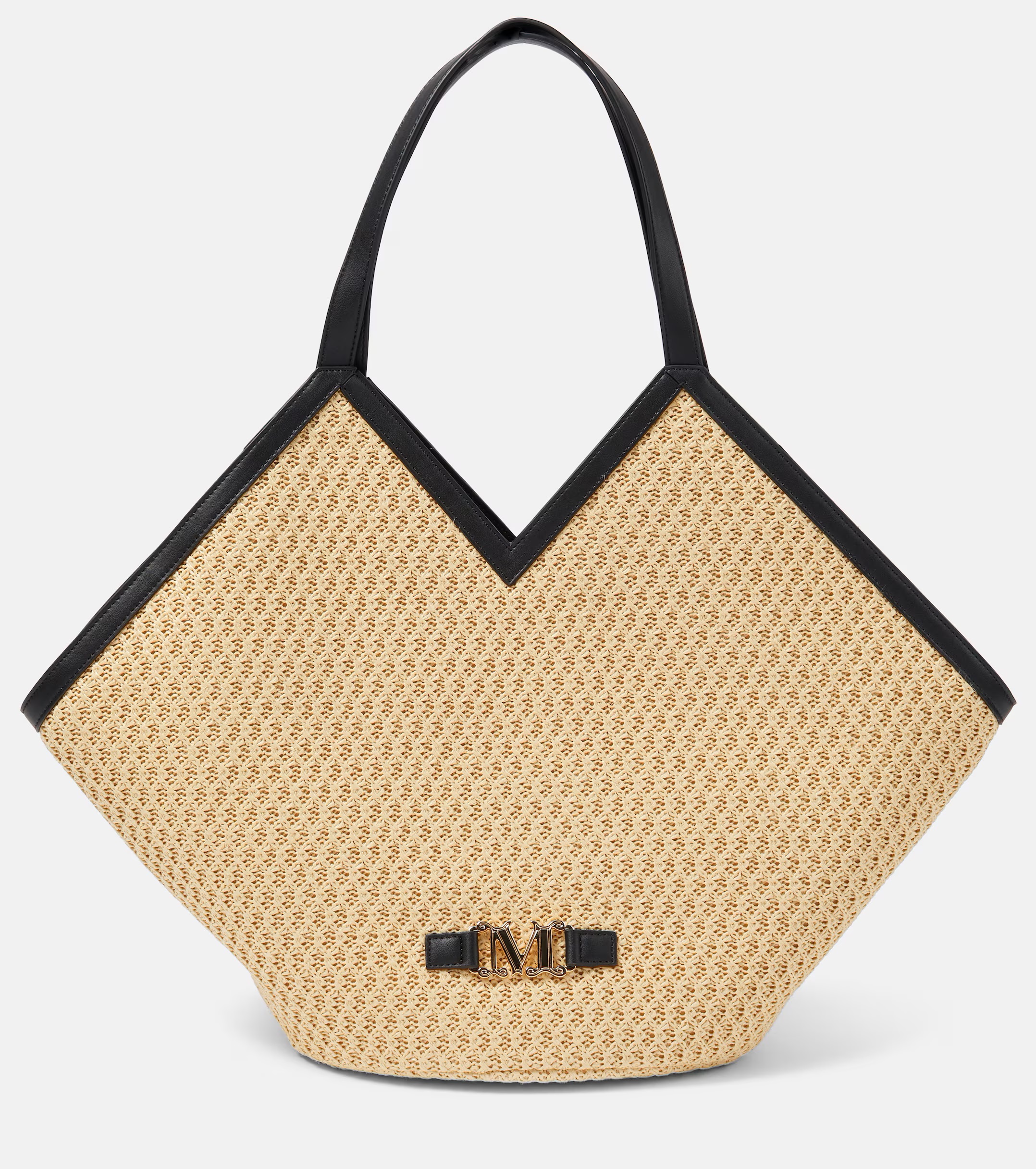 MAX MARA LUIGI RAFFIA TOTE ΤΣΑΝΤΑ