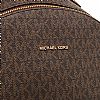 MICHAEL KORS SABLE MEDIUM SIGNATURE LOGO BACKPACK