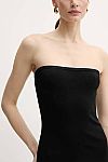 MICHAEL KORS STRETCH KNIT SHEER STRAPLESS ΦΟΡΕΜΑ