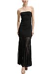 MICHAEL KORS STRETCH KNIT SHEER STRAPLESS ΦΟΡΕΜΑ