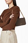 MICHAEL KORS BRYANT SMALL SIGNATURE LOGO CONVERTIBLE POUCHETTE / CROSSBODY ΤΣΑΝΤΑ