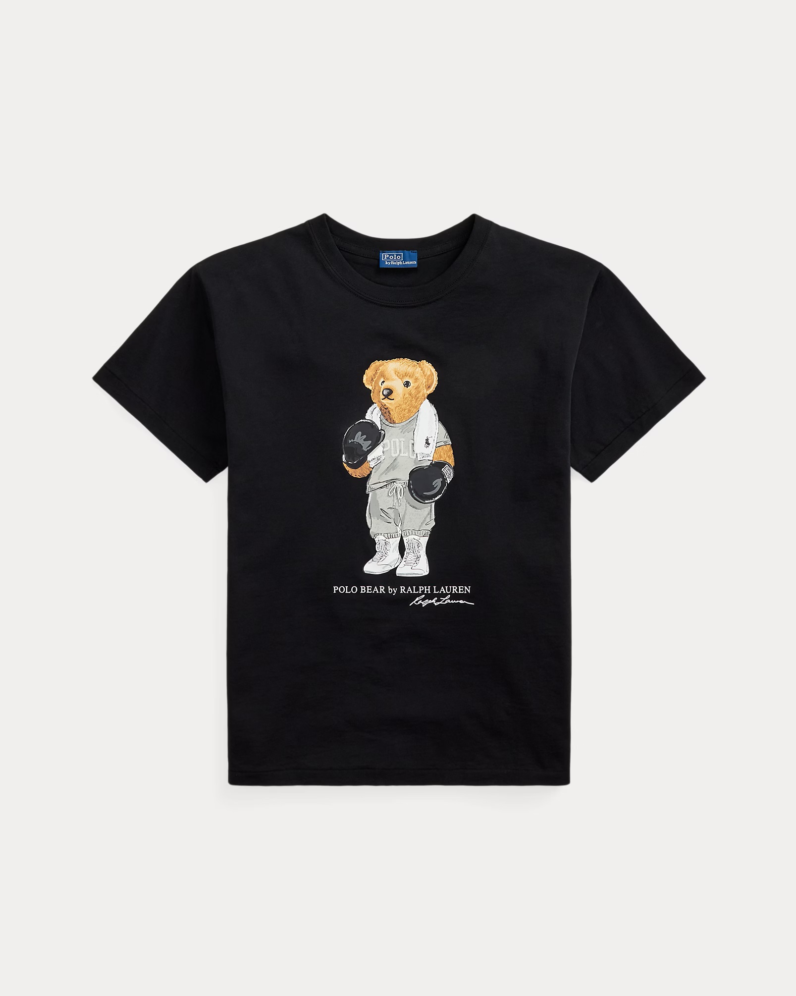 POLO RALPH LAUREN POLO BEAR COTTON JERSEY T-SHIRT