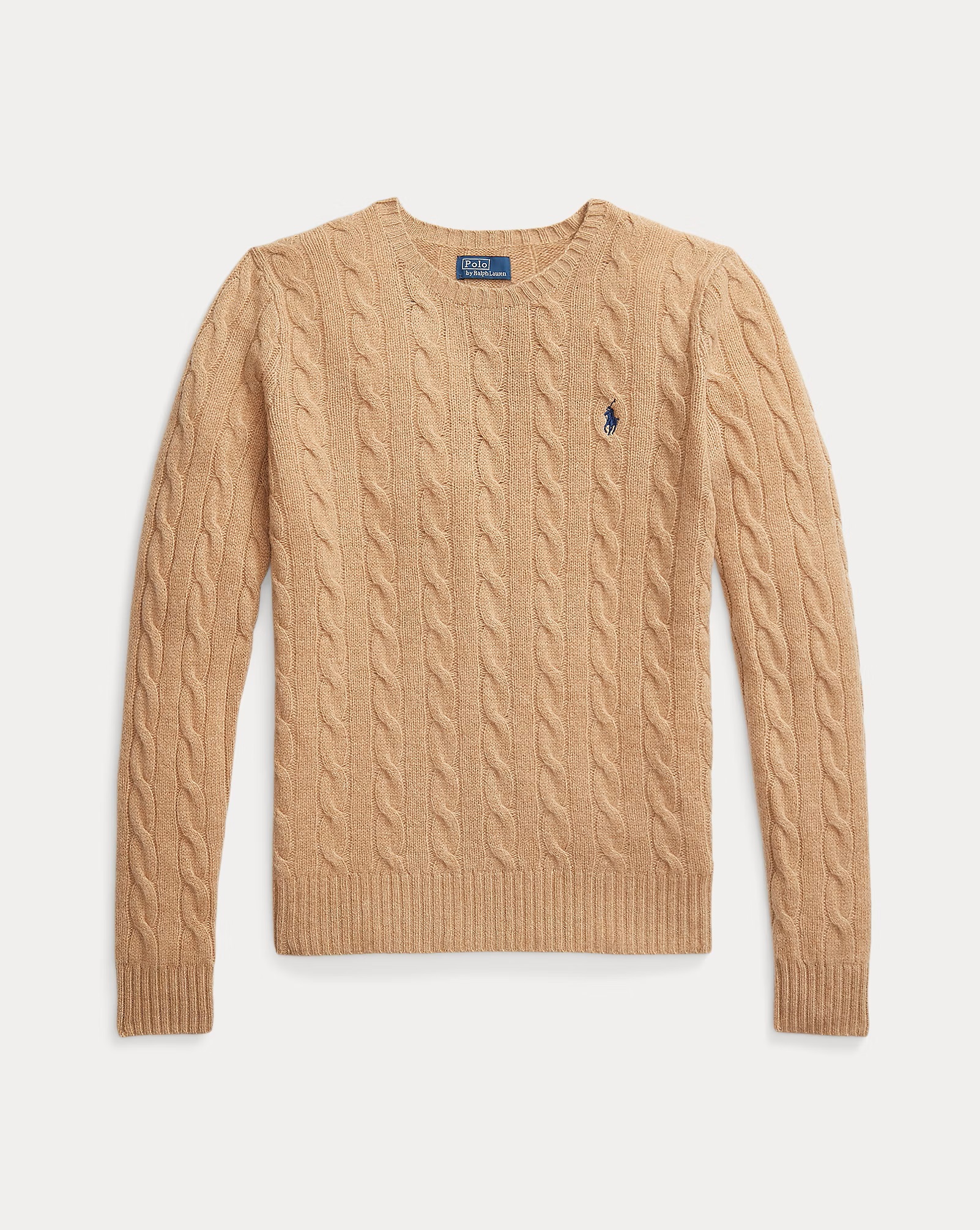POLO RALPH LAUREN CABLE WOOL-CASHMERE CREWNE ΠΛΕΚΤΟ