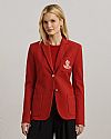LAUREN RALPH LAUREN BULLION JACQUARD BLAZER