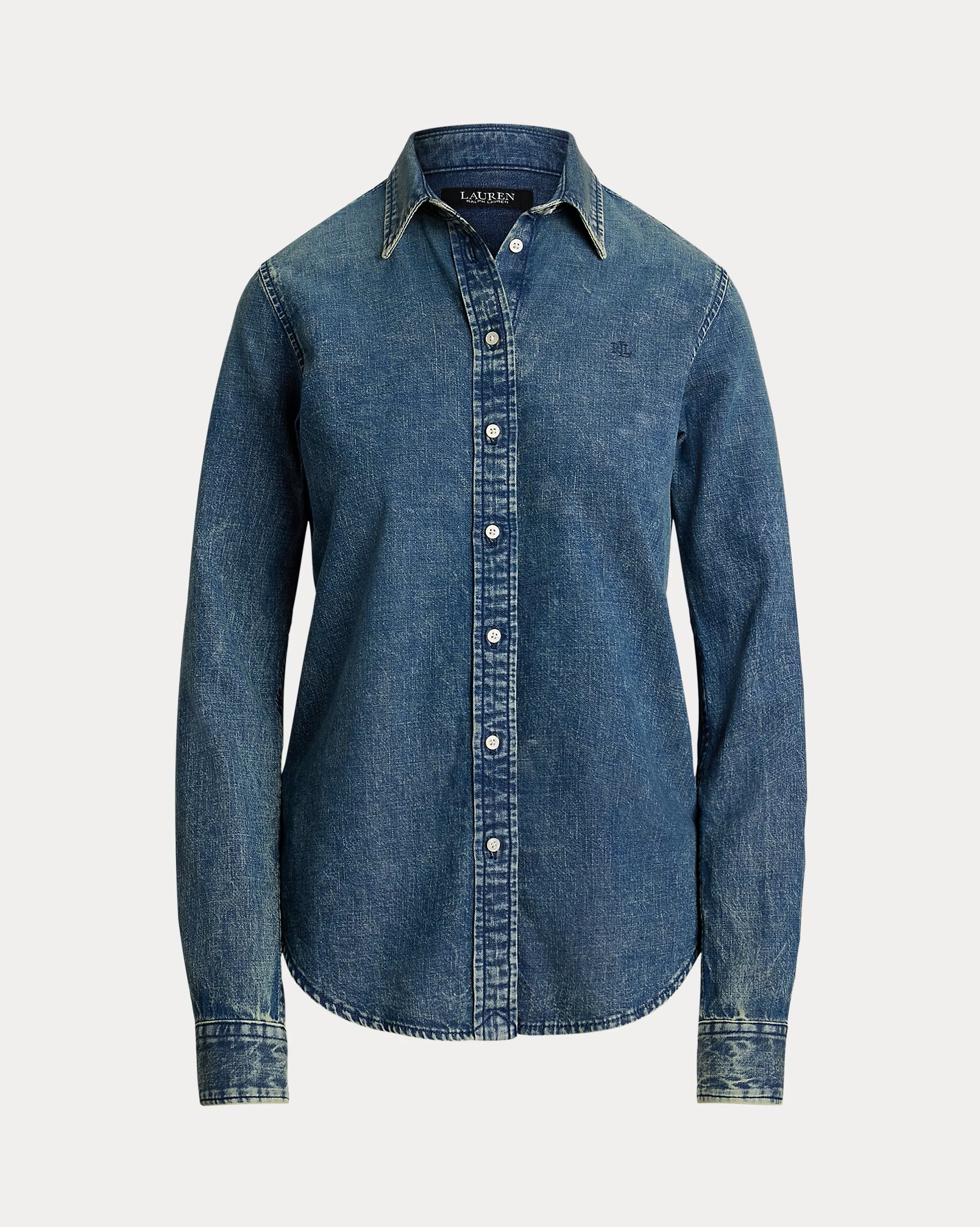 LAUREN RALPH LAUREN CLASSIC FIT DENIM ΠΟΥΚΑΜΙΣΟ
