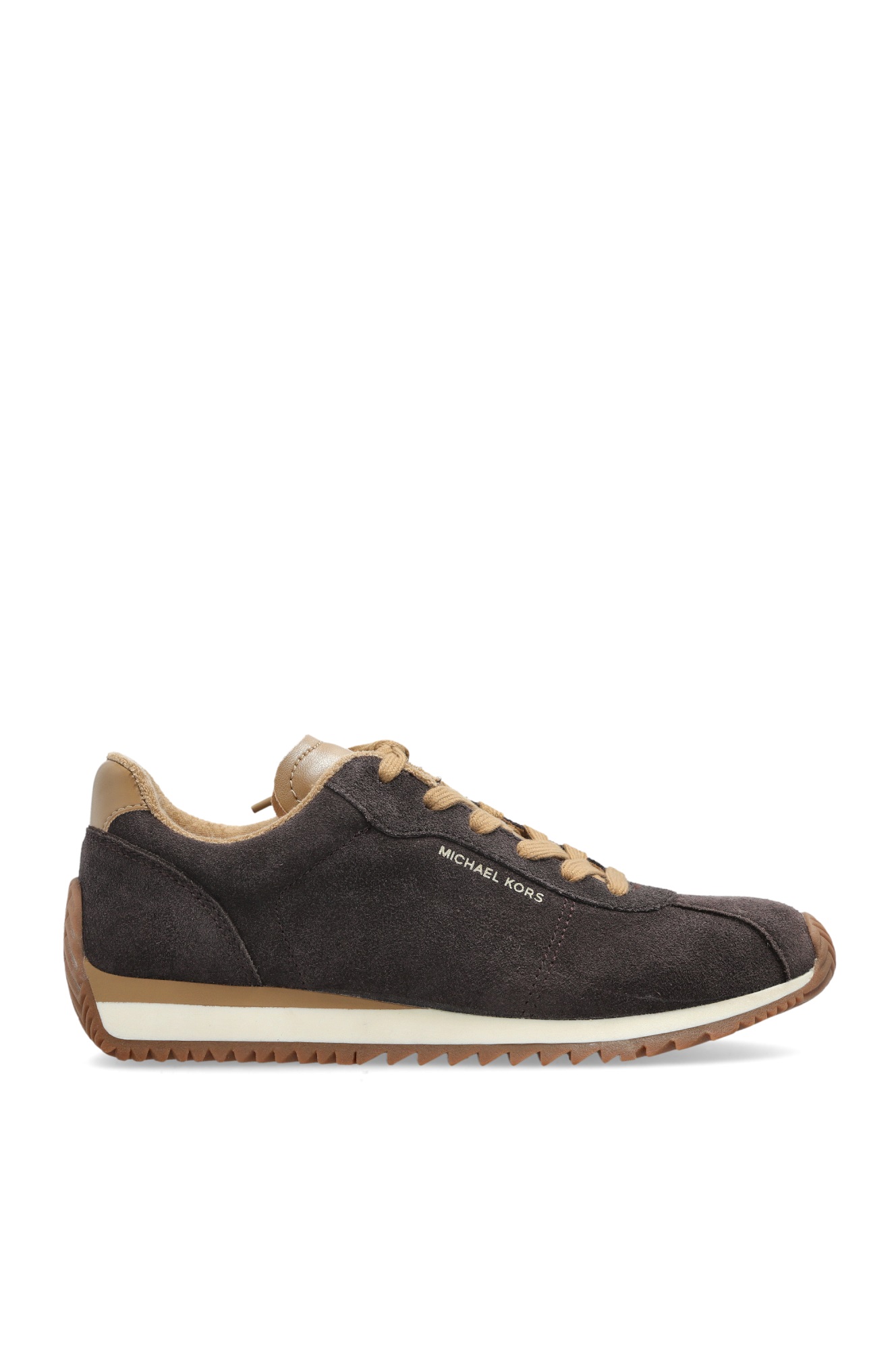 MICHAEL KORS RHODES TWO-TONE SUEDE SNEAKERS
