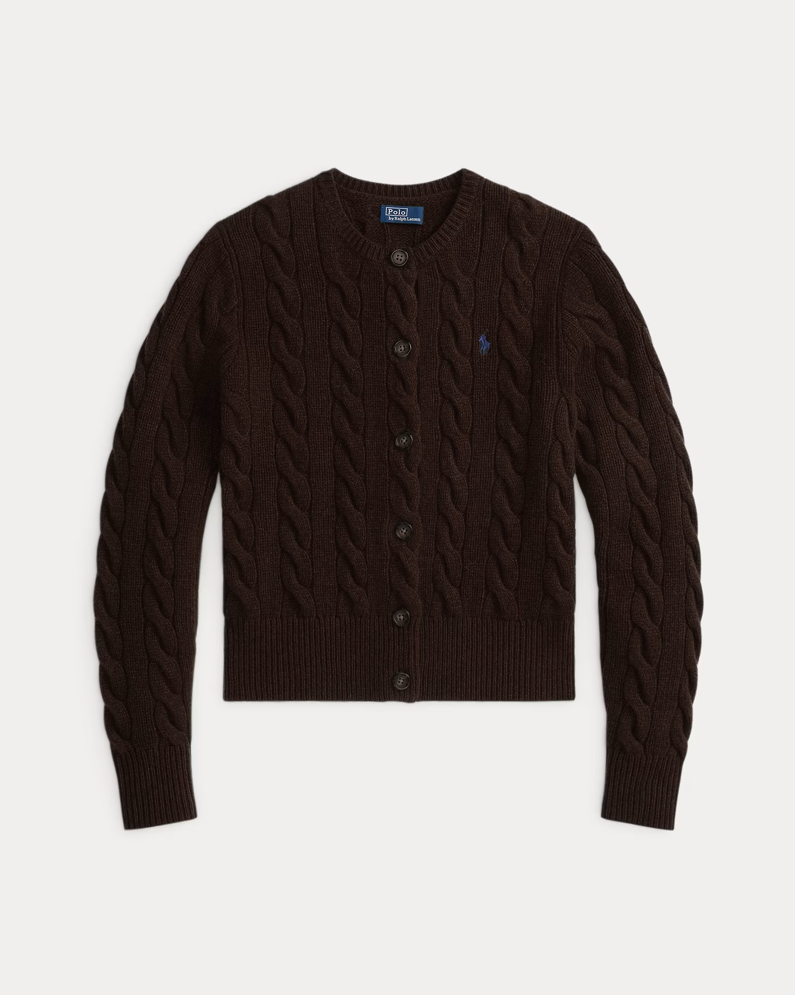 POLO RALPH LAUREN CABLE-KNIT WOOL-CASHMERE ΖΑΚΕΤΑ
