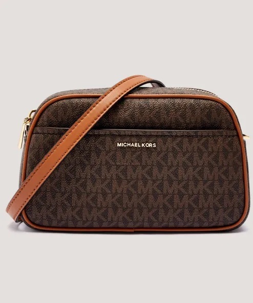 MICHAEL KORS JET SET SMALL SIGNATURE L0G0 CAMERA CROSSBODY ΤΣΑΝΤΑ