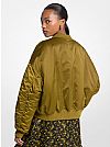 MICHAEL KORS SATIN CIRE BOMBER ΜΠΟΥΦΑΝ