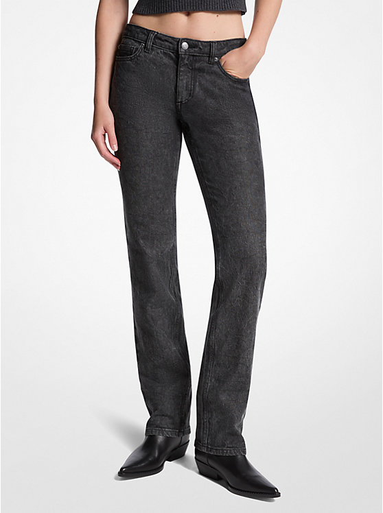 MICHAEL KORS STRETCH DENIM CIGARETTE JEANS