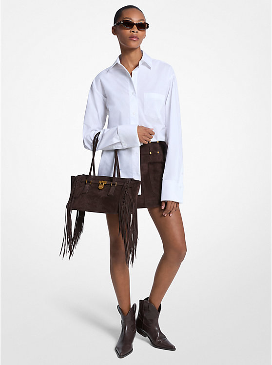 MICHAEL KORS COTTON POPLIN ΠΟΥΚΑΜΙΣΟ