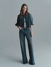 MARELLA WLEG LOW-RISE WIDE-LEG JEANS 