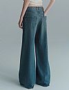 MARELLA WLEG LOW-RISE WIDE-LEG JEANS 