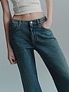 MARELLA WLEG LOW-RISE WIDE-LEG JEANS 