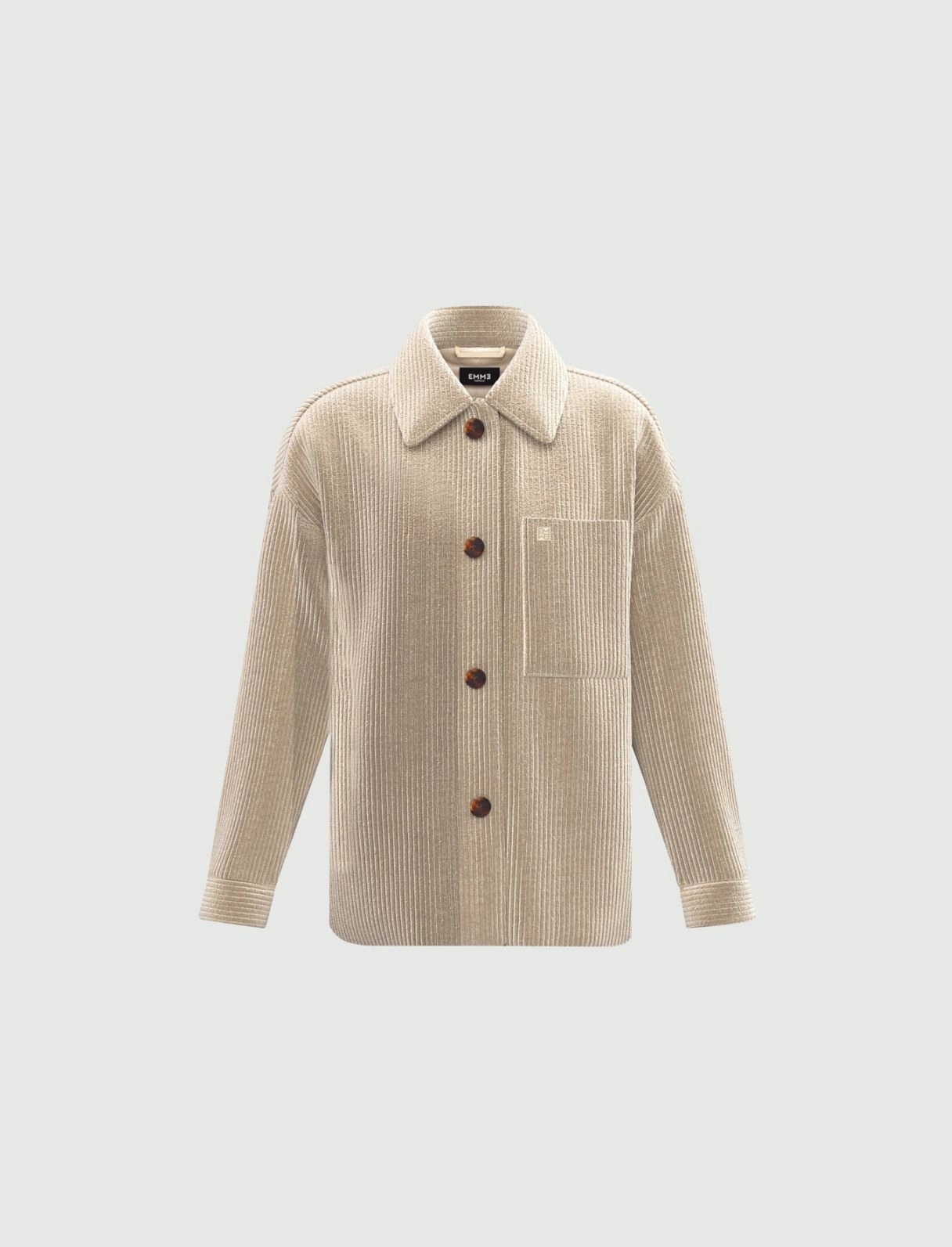 EMME MARELLA ANDY OVERSIZED JERSEY CORDUROY ΠΟΥΚΑΜΙΣΟ