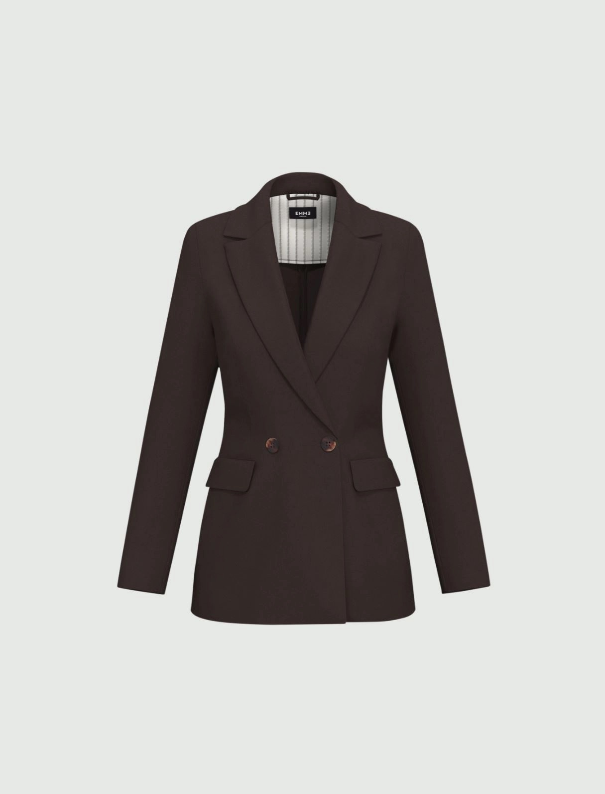 EMME MARELLA GEMMA DOUBLE-BREASTED STRETCH JERSEY ΣΑΚΑΚΙ