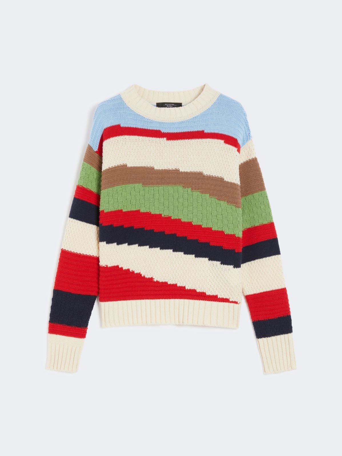 WEEKEND MAX MARA POLO INLAID COTTON ΠΛΕΚΤΟ